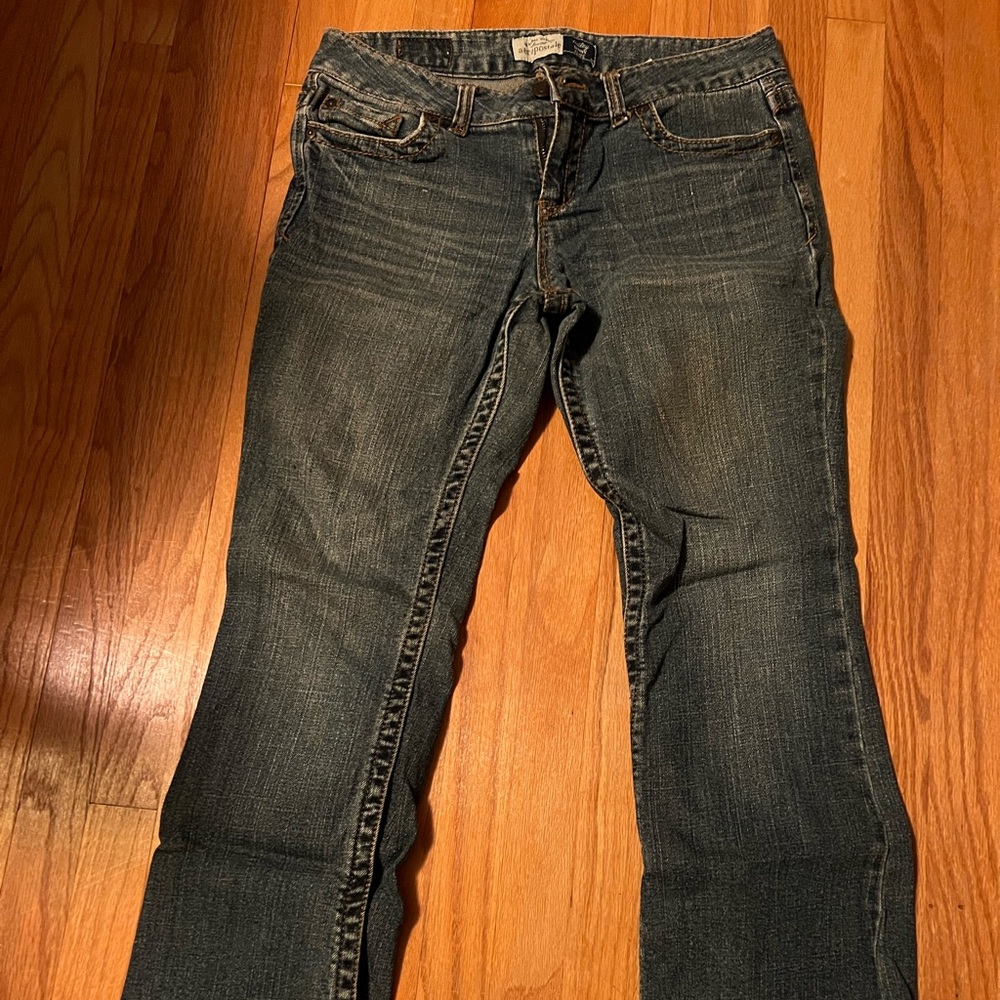 Aeropostale 7/8 short dark jeans